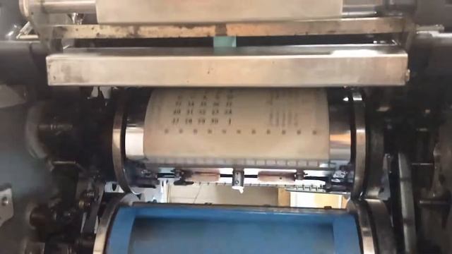 Heidelberg TOK fullcolor printing from ofset polyester plate. Календарь 2022 - Год тигра смотреть онлайн