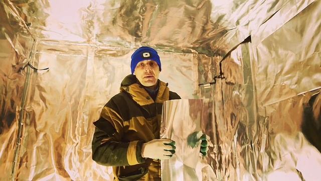 Фольга в бане! Как правильно сделать углы из фольги. смотреть онлайн