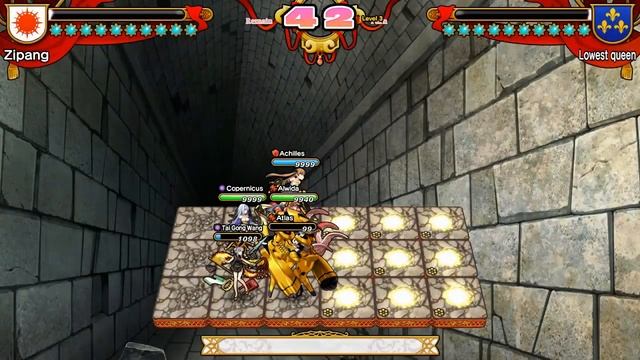 [Eiyuu Senki GOLD] - 8th Floor of Shambhala (Nightmare Mode) смотреть онлайн
