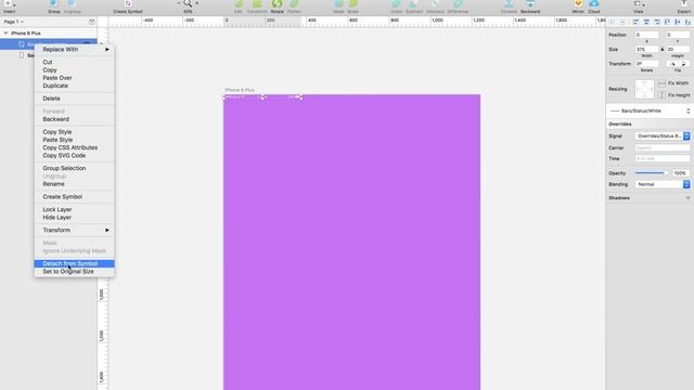 [Sketch 44.1] How to resize iOS status bar смотреть онлайн