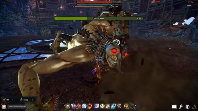 Surviving Jugg's grab with Iron Defense смотреть онлайн