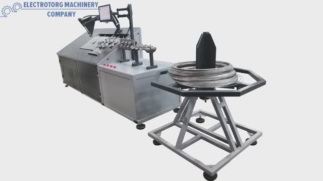 Станки для 2D гибки проволоки с ЧПУ ElectroTorg. Разработка и производство станков. смотреть онлайн