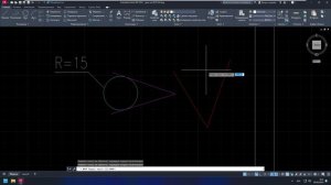 Круг в автокаде по двум точкам касания и радиусу, по трем точкам касания
