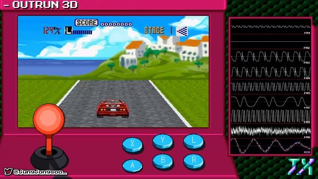 [16-Bit;YM2151 Arcade]Shining Wind - Outrun 3D (COMMISSION) смотреть онлайн