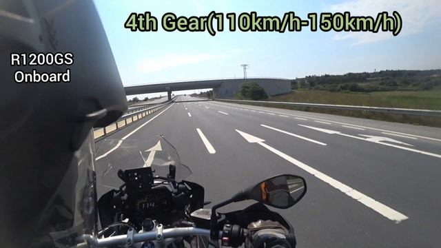 R1200GS  Vs R1250GS Rolling Acceleration Comparison Video