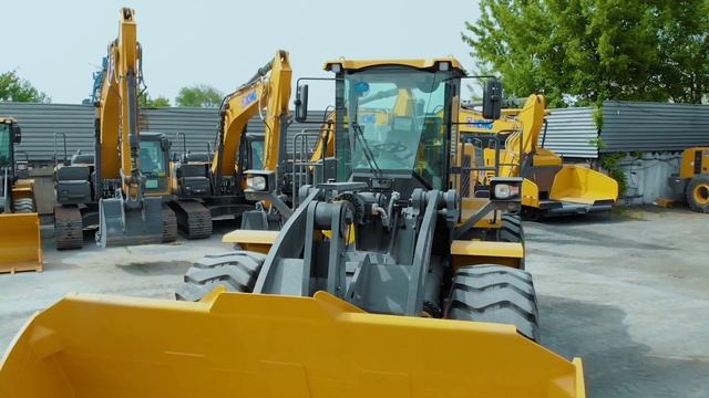 Baikonur Machinery Group - Обзор Карьерного фронтального погрузчика XCMG LW700KN смотреть онлайн