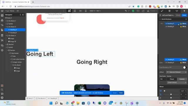 Webflow Animation Timeline warning sign Fix tutorial смотреть онлайн