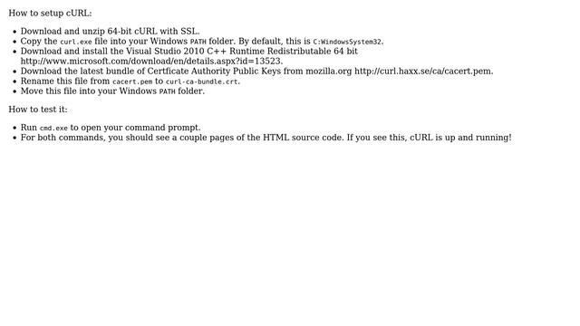 Run cURL commands from Windows console (9 Solutions!!) смотреть онлайн