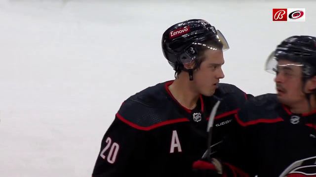 Hurricanes Players Congratulate Kochetkov With 44 Saves Shutout Against Panthers (22 Feb 2024)