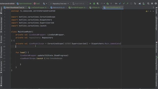 Android Retrofit2 JSON MVVM TDD ZeroToHeroAndroidTDD Task018 задача из курса для новичков! смотреть онлайн