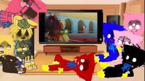 ?×√//Poppy playtime react to the video // I'm not a monster 3//√×?