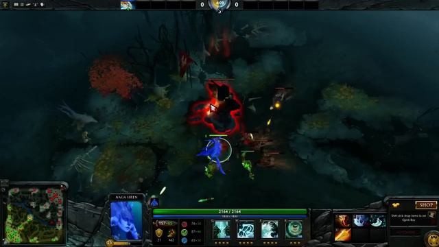 Dota 2 Micro Guide: How to micro Naga Siren Illusions - Shift De-select Method смотреть онлайн