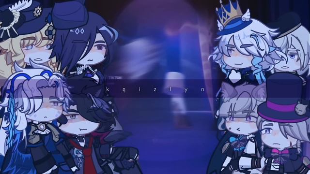 ⛲️ ; “ Fontaine Reacts ,,  ( FULL VERSION ) ; 🌷 ; Wriolette + Clorivia !! ; ‼️ MY AU ‼️ ( GL2RV ) .
