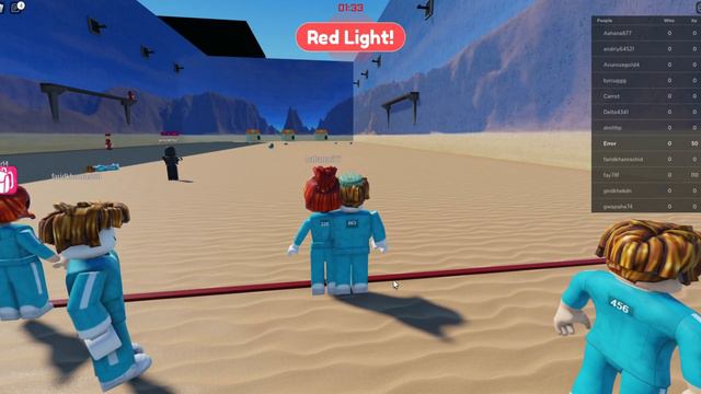 Play Squid Game | Red light Green light as a Player | Roblox смотреть онлайн