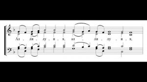 Причастен в Лазареву субботу. Весь хор