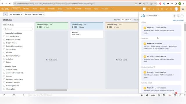 Zoho CRM full overview in 8 minutes! Tutorial for begginers смотреть онлайн
