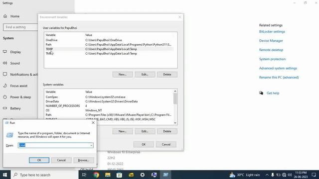 Environment Variables in windows || PATH Variable смотреть онлайн