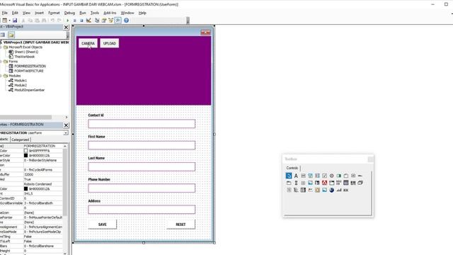 INPUT FOTO DARI KAMERA WEBCAM | EXCEL & VBA TUTORIAL