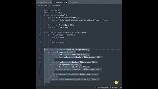 I created Bootstrap Buttons using Sass смотреть онлайн