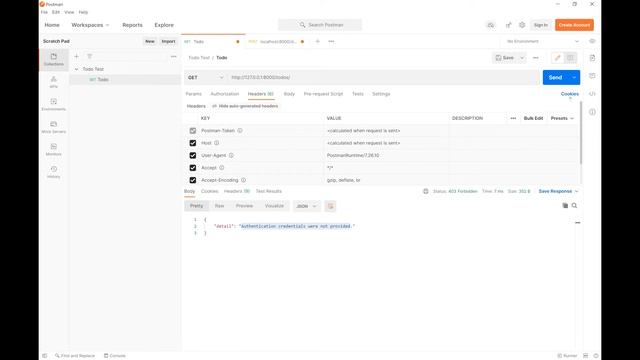 Django en Français - 6. API d'authentification (SessionAuthentication | Authentification via Cookie смотреть онлайн