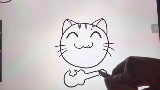 Как нарисовать #cat playing guitar # #วาดแมวเล่นกีต้า #someonetoldyouthatyourartcannotmakemoney смотреть онлайн