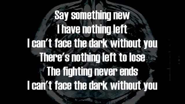 Breaking Benjamin - Without You (Lyrics on screen) смотреть онлайн