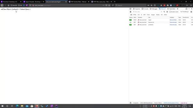 PHP Mini MVC 05 - Login and logout смотреть онлайн