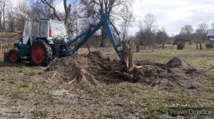 ПЕРВЫЙ ЗАРАБОТОК НА ЮМЗ ЭКСКАВАТОРЕ апреля 2021 г.