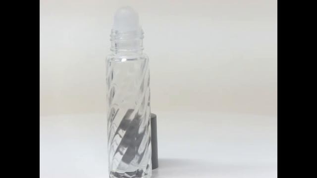 10 ml (1/3 oz) Swirl Cylinder Glass Bottle with Plastic Roller (864 complete pieces) смотреть онлайн