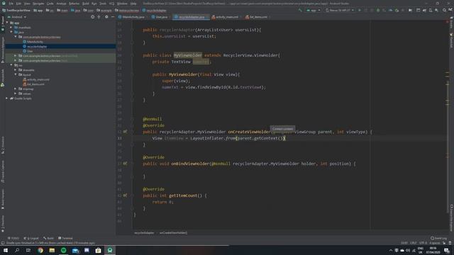 RecyclerView Android Studio | Beginner's Guide смотреть онлайн