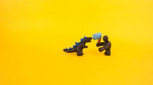 Godzilla vs Kong Stop Motion Animation/ Годзилла против Конга стоп моушен анимация