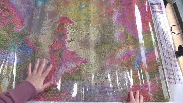 Diamond Art Studio Sneak Peek | Elegance Fuchsia | Stunning Art By Helkoryo | 198 Colours!!! смотреть онлайн