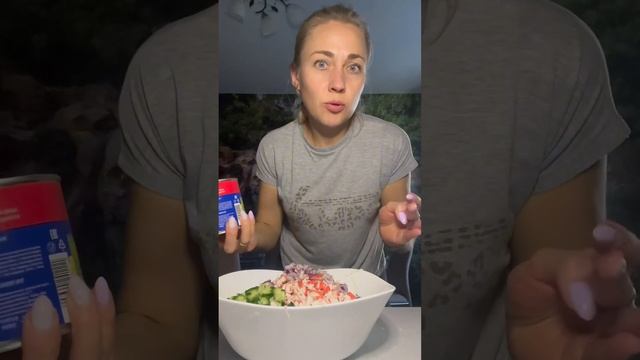 Вкусный и быстрый салат, для которого ничего не нужно варить??? #салатизкапусты #мамаготовит