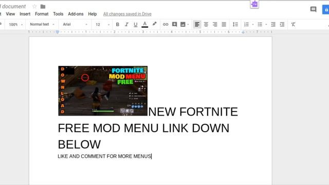 NEW FORTNITE MOD MENU BETA V1.3 смотреть онлайн