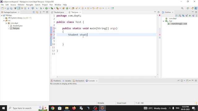 Create an Object in Java (Practical Session) смотреть онлайн