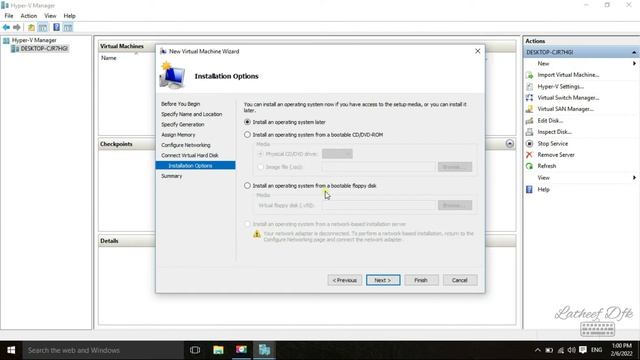 How to Install Windows Server OS in a Hyper-V Created Virtual Machine in Windows 10 (Malayalam) смотреть онлайн