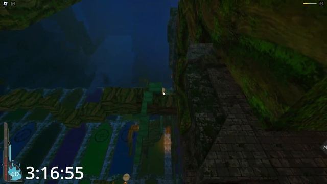 Abyss World Roblox Any% Speedrun 6:29 (outdated)