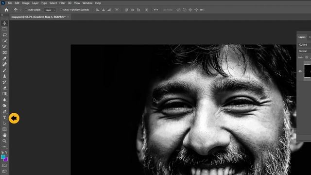 Text Portrait effect - Photoshop Tutorial смотреть онлайн