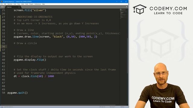 Draw Shapes! - PyGame Thursdays 3 смотреть онлайн