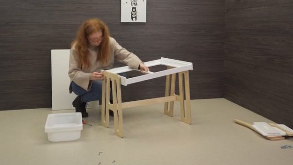 Сборка растущего стола Растишка. Limoni-Kids