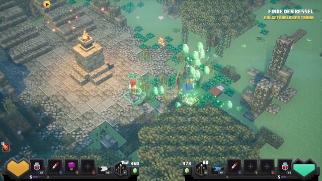Minecraft Dungeons [Xbox One] - Zu zweit im Dungeon смотреть онлайн