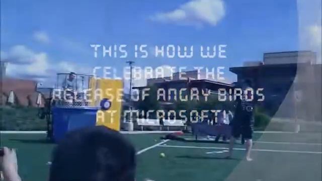 Angry Birds at Microsoft.wmv смотреть онлайн