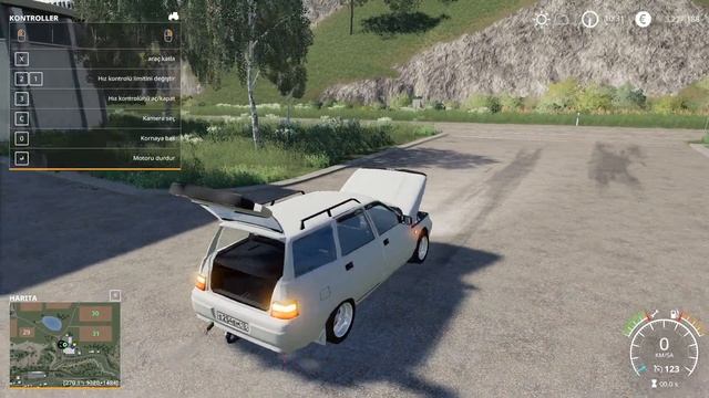 Farming Simulator 2019 LADA - VAZ 2111 Araba - Car Mod FS19 смотреть онлайн