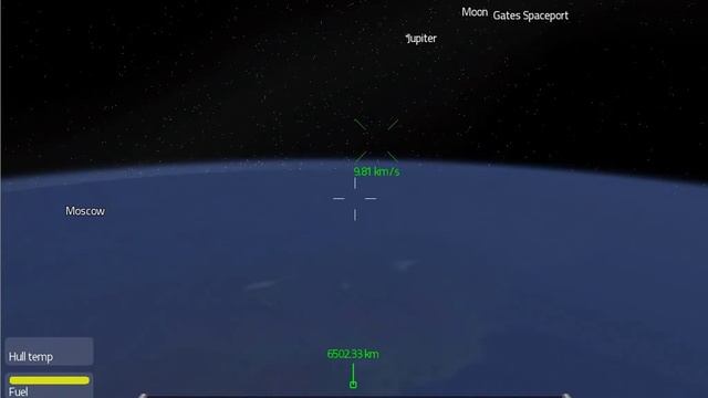 Pioneer Space Sim - Orbital Analysis screen & aerobraking смотреть онлайн