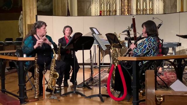Emma Lou Diemer Music for Woodwind Quartet, mvt 2,4,5 смотреть онлайн