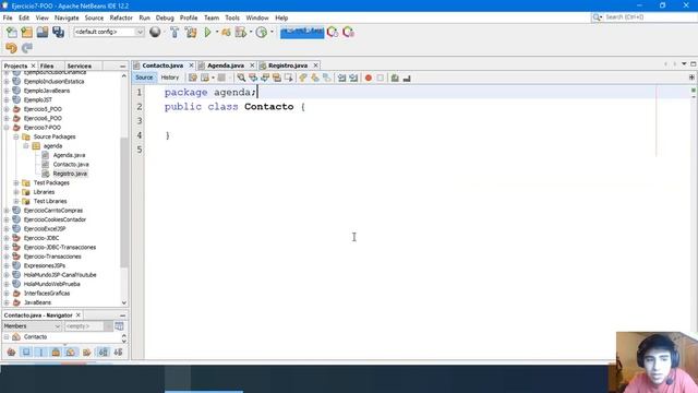 114 . Curso de Java II POO II Ejercicio - Agenda telefónica de contactos (Parte 1) смотреть онлайн