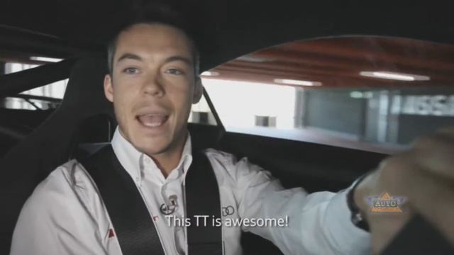 Le Mans Champ Andre Lotterer Driving the Audi TT Ultra Quattro Concept смотреть онлайн