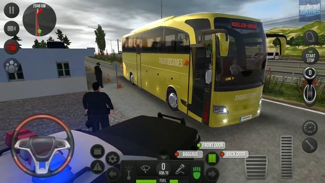 Ultimate Bus Simulator #4 - Route from LA to Houston - Android Bus Gameplay смотреть онлайн