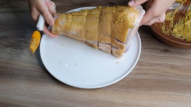 Recipe for tender pork legs in the oven without cooking The secret is in the marinade смотреть онлайн