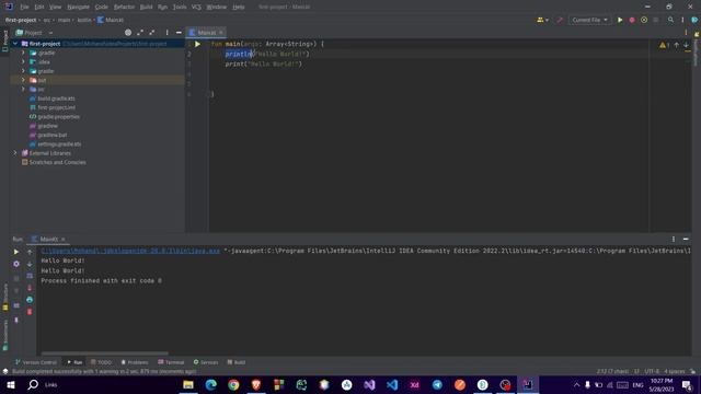 Kotlin | Introduction Variables Int and Double | كوتلن بالعربي смотреть онлайн
